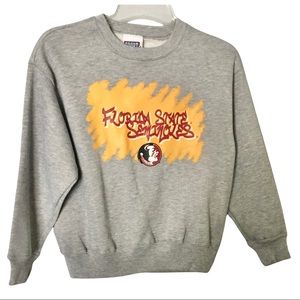 FSU Florida State University Sweatshirt - Youth M